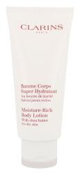 Clarins Moisture Rich hidratáló testápoló tej száraz bőrre 200 ml nőknek