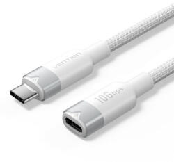Vention - USB-C 3.2/M -> USB-C 3.2/F, 0, 5m, (hosszabbító, fehér, Gen2, 10Gbps), kábel - TRFWD (TRFWD)