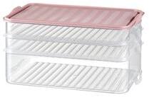 GONDOL IRIS G-464 EASY-CLICK háromszintes ételtároló szett 2x750ml+1.600ml 15, 5x23x12, 5cm (G-464) (G-464)