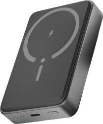 AVAX PB300 FREELY 15W Mágneses Vezeték nélküli Powerbank 10.000mAh + 20W USB-C, fekete (AVAX_PB300) (AVAX_PB300)