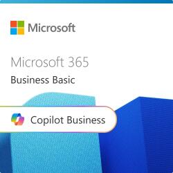 Microsoft 365 Business Basic (No Teams) and Microsoft 365 Copilot Business - abonament anual (1 an) (CFQ7TTC0LH18-001L_P1YP1Y)