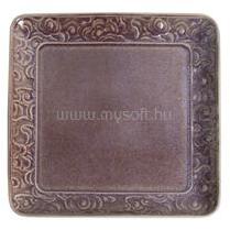  IRIS kerámia tányér virágos lila 21, 7cm (QX_IMPEX_KFT_171212) (QX_IMPEX_KFT_171212)