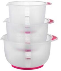 GONDOL IRIS G-480 TRIPLE MIXING 3 darabos keverőtál szett, csúszásmentes talppal 1.500ml+2.000ml+2.500ml 24x22x12cm (G-480) (G-480)