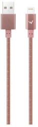 Wonder Cablu de Date Wonder USB-A Lightning 1m Roz (WC140LFPK)