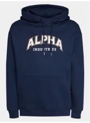 Alpha Industries Férfi pulóver, Alpha Industries, 303861797, Pamut/Poliészter, M INTL, Kék (0000303861797_M)