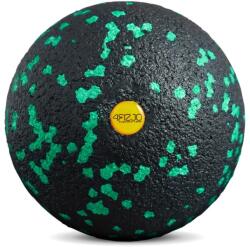 4Fizjo Önmasszírozó labda, 4FIZJO, relaxáló a legfeszültebb izmok számára, univerzális, hasznos fájdalomcsillapításra, nagy keménységű, kis méret és aerodinamikus forma, hipoallergén, EPP hab, 12 cm, Fekete/