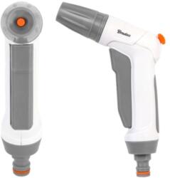 Bradas szórópisztoly, WHITE LINE, 3 funkciós, fém/műanyag, vízáramlás-szabályozás, fehér/szürke (PMWL-EN10TKLV-HU-001V)