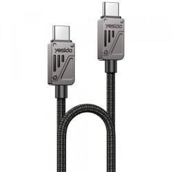 Yesido Cablu Date si Incarcare USB-C - USB-C Yesido CA196, 60W, 1.2m, Negru - evomag
