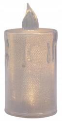 Koopman Átlátszó LED gyertya, 10, 5 cm, meleg fehér, Koopman (KO621700/ALL)