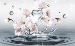 DEGRETS Fotótapéta DEGRETS 83387 Fehér magnólia 3D, 184x254cm (83387)