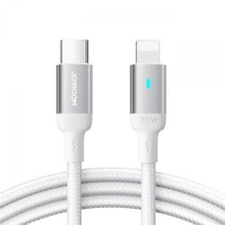 JOYROOM Cablu Date si Incarcare USB-C - Lightning Joyroom S-A10, 20W, 1.2m, Alb - evomag