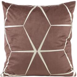 Eurofirany Dekoratív párnahuzat BLINK-28 45x45 Eurofirany púder/ezüst (391051)