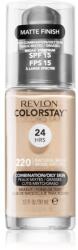 Revlon Cosmetics ColorStay SPF 15 machiaj matifiant de lungă durată pentru ten gras și mixt culoare 220 Natural Beige 30 ml