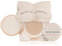 Muzigae Mansion Sleek Water Cushion tartós alapozó sminkszivaccsal hidratáló hatással árnyalat N23 15 g