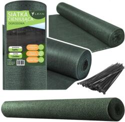 LEAN Árnyékolóháló kerítéshez, 1, 5 m, 50 m, 140 g/m2, zöld, Lean 25842 (25842)