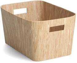 Zeller Fa kinézetű tárolódoboz, Zeller, 40x31x20 cm (ZL-14432)