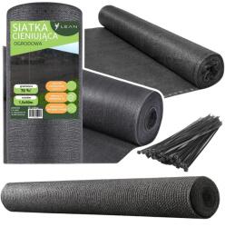 LEAN Árnyékolóháló kerítéshez, 1, 5 m, 50 m, 70g/m2, sötétszürke, Lean 25844 (25844)