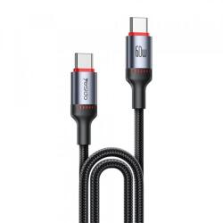 Yesido Cablu Date si Incarcare USB-C - USB-C Yesido CA181, 60W, 1.2m, Negru - evomag