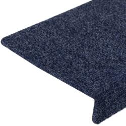 vidaXL 5db tűlyukasztott antracitszürke szövet lépcsőszőnyeg 65x21x4cm 1.5 kg 149732 (149732VidaXL)