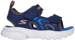Skechers Skechers, Tépőzáras szandál logós részletekkel, Tengerészkék, 21 EU (406513N-NVBL-21)