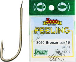 SENSAS Carlig Sensas 3050 Bronze nr. 18 15buc (A.S54221)