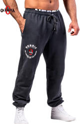 Nebbia NEBBIA x OLYMPIA Washed Sweat Joggers LEGEND 795 black Férfi-melegítőalsó 3XL