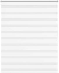 vidaXL Zebra roló vidaXL, 137 x 175 cm, Fehér 240222 (240222)