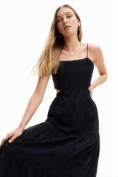 Desigual DESIGUAL, Ujjatlan midiruha kivágásokkal, Fekete, M (24SWVW12-2000-M)