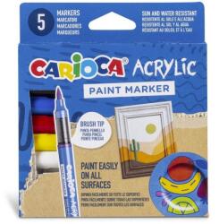 CARIOCA 1452803 Acrylic Akril marker 5db-os szett - Carioca (PMK082)