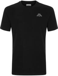 Kappa Klasszikus pamut férfi póló, Kappa, LOGO CAFERS SLIM, fekete, M (304J150005M)