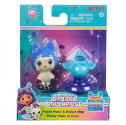 Casa de păpusi a lui Gabby Casa de păpuși a lui Gabby figurina Panda-Mâț cu accesoriu (6071670_PANDY_PAWS) Figurina