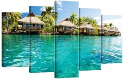 DEGRETS Vászonkép szett DEGRETS 78474, 60 x 100 cm, 5 részes (2x40x20 cm, 2x50x20 cm, 1x60x20 cm) (78474)