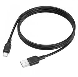 BOROFONE Cablu Date si Incarcare USB-A - USB-C Borofone BX113 Lenny, 18W, 1m, Negru - evomag