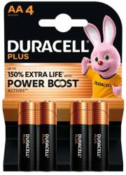 Duracell Plus ceruza elem (AA) 4db