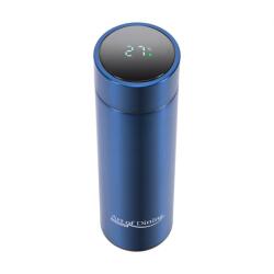 Heinner Rozsdamentes acél termosz 450 ml, Led hőmérsékletjelző, kék (HR-AER-TM45)