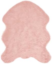 vidaXL Műgyapjú Szőnyeg Tafalla Rózsaszín 50 x 80 cm Poliészter 42021562 (42021562)