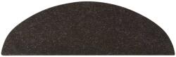vidaXL 10 db fekete öntapadó lépcsőszőnyeg 56 x 17 x 3 cm 0.96 kg 355254 (355254)