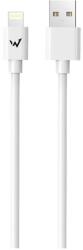 Wonder Cablu de Date Wonder USB-A-Lightning 1m Alb (WC120LFWH)