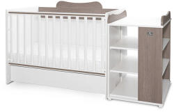 Lorelli Pat Copii Lorelli Modular Multifunctional 5 Confirgurari Diferite 190 X 72Cm Multi White & Coffee (1015057 0027A)