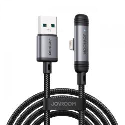 JOYROOM Cablu Date si Incarcare USB-A - USB-C Joyroom S-A56 EnjoyX Angled, 20W, 1.2m, Negru - evomag