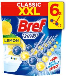 Bref Power Aktiv Lemon WC frissítő, 6 x 50 g