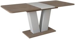 Unic Spot Vegas 2 bővíthető étkezőasztal, trüffel tölgy/szürke