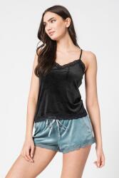 Hunkemoller Hunkemoller, Cami csipkés pizsamatop, Fekete, L (185927-BLACK-L)