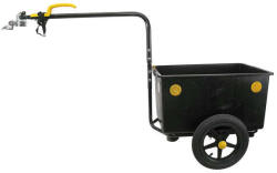 Velostar Kerékpárutánfutó - 60L Szállító - Kézikocsi Funkcióval
