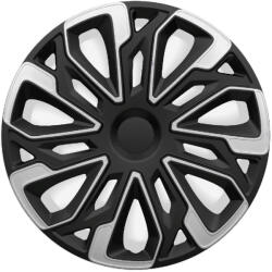  Estoril Silver Black 15" ezüst-fekete dísztárcsa szett - 4 db (ARG15ESTORILSB)