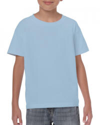 Gildan Gyerek póló Gildan GIB5000 Heavy Cotton Youth T-Shirt -S, Light Blue