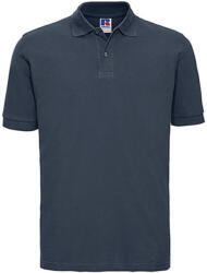 Russell Europe Férfi galléros póló rövid ujjú Russell Men's Classic Cotton Polo - XS, Sötétkék (navy)