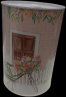  Persely 10*15 cm Kerékpár minta fém 409263 (409263)