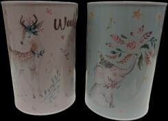  Persely 10*15 cm Állatos minta fém 409265 Kifutó termék! (409265)