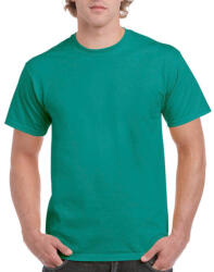 Gildan Uniszex póló Rövid ujjú Gildan Ultra Cotton Adult T-Shirt - 2XL, Jade dome